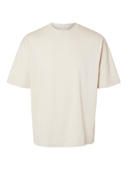 Selected Homme Oscar Loose Fit Short-Sleeved T-Shirt