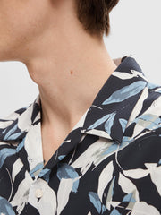 Selected Homme Air Shirt - Sky Captain Floral