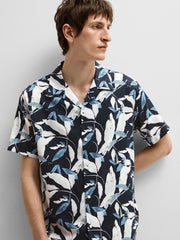 Selected Homme Air Shirt - Sky Captain Floral