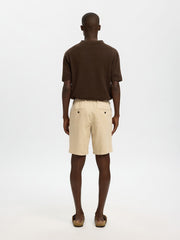 Selected Homme Brody Linen Shorts - Incense