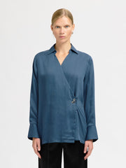 Selected Femme Jolly Wrap Top - Key Largo