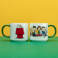 Magpie Gifts - Peanuts Gang and House Mug