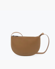 Monk & Anna - Farou Vegan Half Moon Bag / Acorn