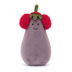 Jellycat Christmas Toastie Vivacious Red Aubergine