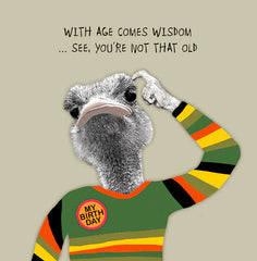 Sally Scaffardi Not That Old Card