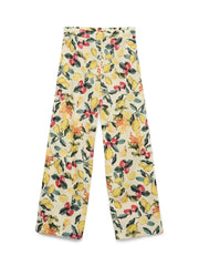 Vero Moda Straight Pants- Fruits