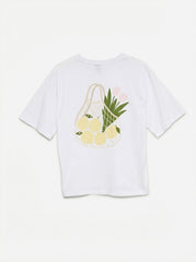 Vero Moda Paulina T-Shirt - Bright White/Tulips