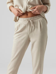 Vero Moda Jesmilo Ankle Pants - Silver Lining