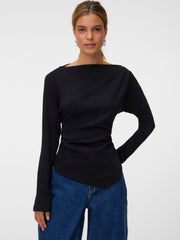Vero Moda - Mille Boatneck Short Top