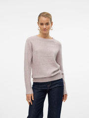 Vero Moda Doffy Jumper - Woodrose/Melange