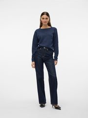Vero Moda Doffy Jumper - Navy Blazer