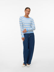 Vero Moda Doffy Jumper - Blue Jasper/Birch