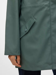 Vero Moda - Malou Coated Rain Jacket - Balsam Green