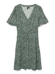 Vero Moda Floaty Short Dress - Laurel Wreath