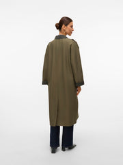 Vero Moda Lucia Maria Coat - Grape Leaf