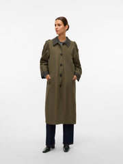 Vero Moda Lucia Maria Coat - Grape Leaf