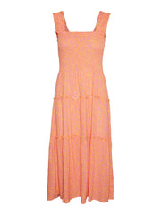 Vero Moda Menny Woven Smock Dress - Pink Cosmos