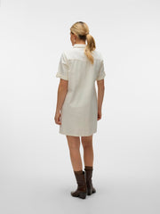 Vero Moda Jennie Dress - Cloud Dancer