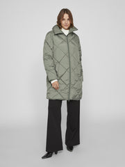 Vila Adaya Quilt Jacket - Laurel Wreath