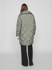 Vila Adaya Quilt Jacket - Laurel Wreath