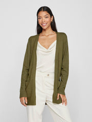 Vila Viril Knit Cardigan - Capulet Olive