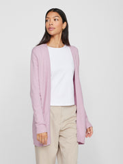 Vila Viril Knit Cardigan - Winsome Orchid