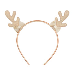 Rockahula Christmas Golden Reindeer Headband