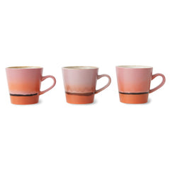 HKliving 70's Ceramics Cappuccino Mug - Mars