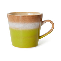 HKliving 70's Ceramics Cappuccino Mug - Eclipse