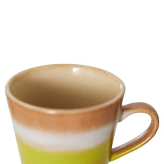 HKliving 70's Ceramics Cappuccino Mug - Eclipse