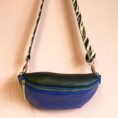 House Of Disaster Animal Print Zebra Bum Bag
