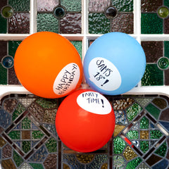 Write On Birthday Baloons -12 Pack