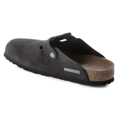 Birkenstock Boston VEGAN - Desert Dust Black