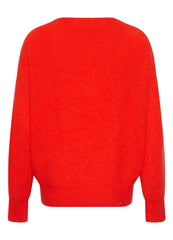 Noella Josie Knit Jumper - Fiery Red