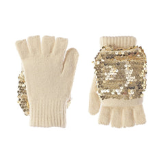 Rockahula Shimmer Sequin Knitted Gloves 7-10 Years
