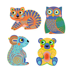 Djeco Magic Water Colouring - Animals