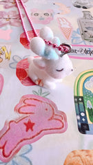 90's Fuzzy Deer Necklace – Kawaii