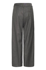 Fransa Hanna Trousers - Charcoal Melange