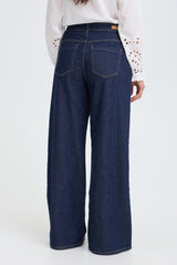 Fransa Celina Hanna Jeans - Dark Blue Denim