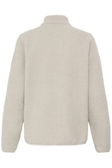 Fransa Tenya Cardigan - Pumice Stone
