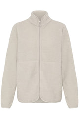 Fransa Tenya Cardigan - Pumice Stone