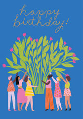 Roger La Borde Birthday Bunch Card