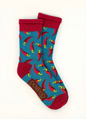 Powder Design - Men's Hot Chillies Socks Teal