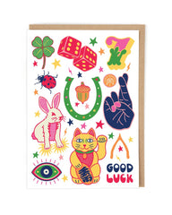 Good Luck Card - Cath Tate Cards