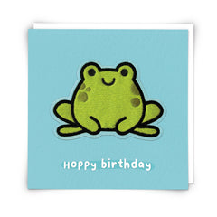 Redback Cards - Frog Moji Patch Card