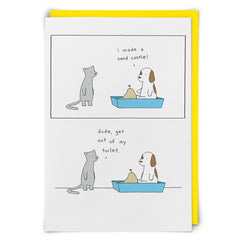 Redback Cards Sandcastle