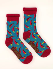 Powder Design - Men's Hot Chillies Socks Teal