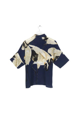 One Hundred Stars - Stork Navy Pippa Top