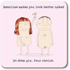 Rosie Made A Thing - Naked Coaster