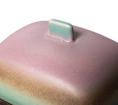 HKliving 70's Ceramics Butter Dish - Mercury
